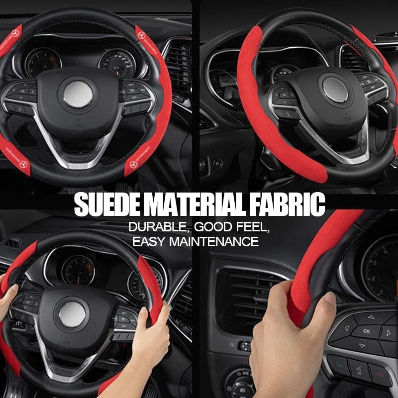 STEERING COVER SUEDE
