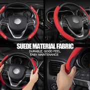 STEERING COVER SUEDE