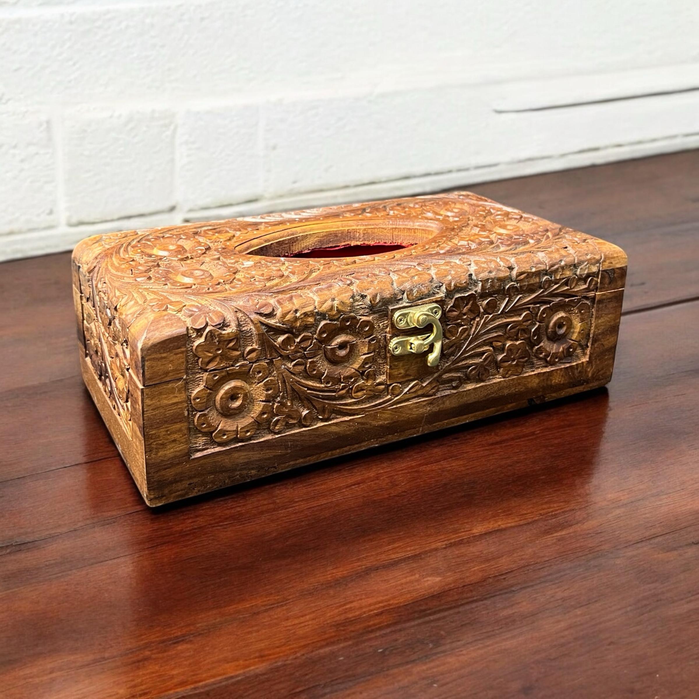 Tissue Box – Full Carving