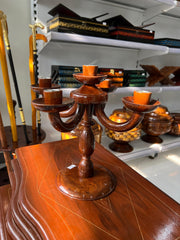 Wooden Candle Stand