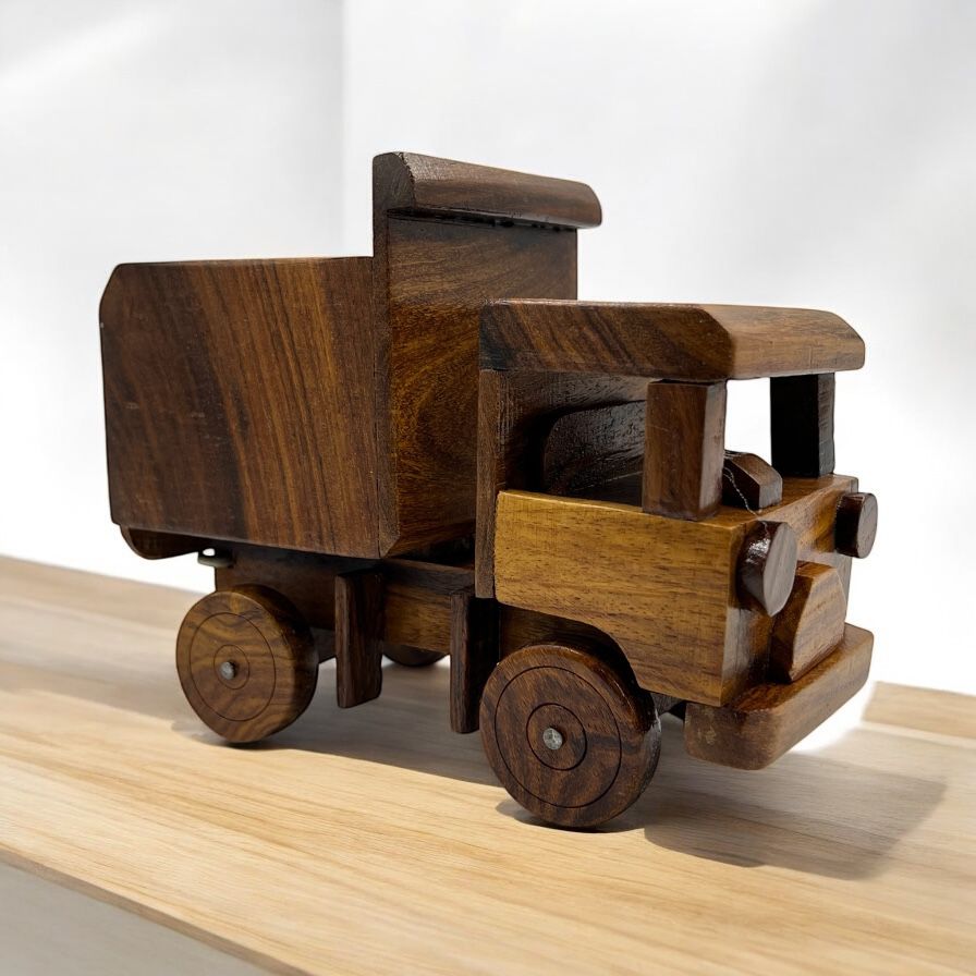 Wooden Dumper Car