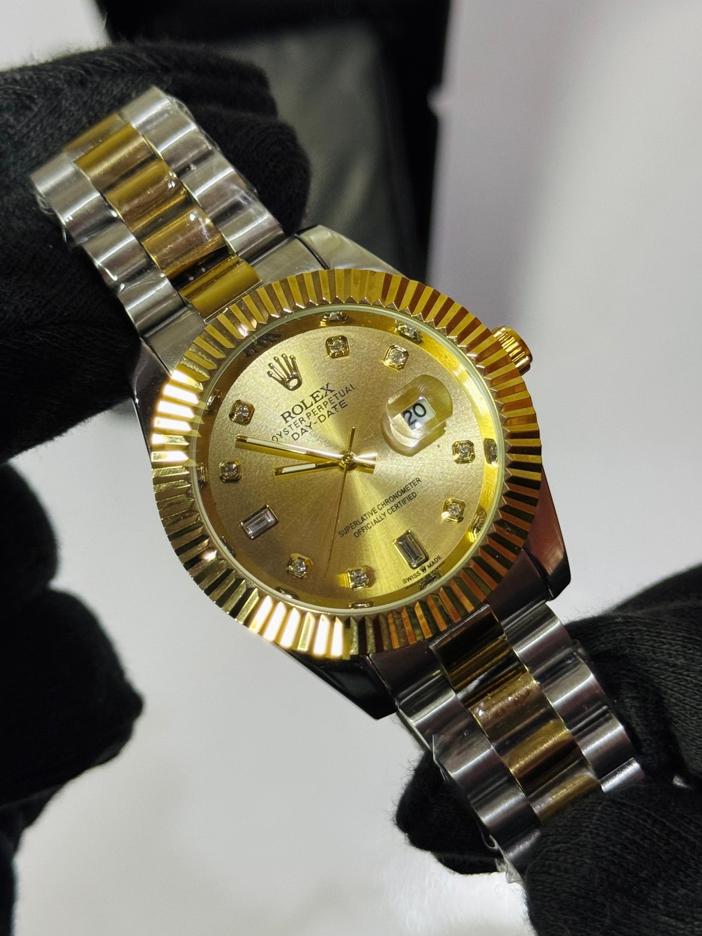 RLX – Two Tone – Stainless Steal