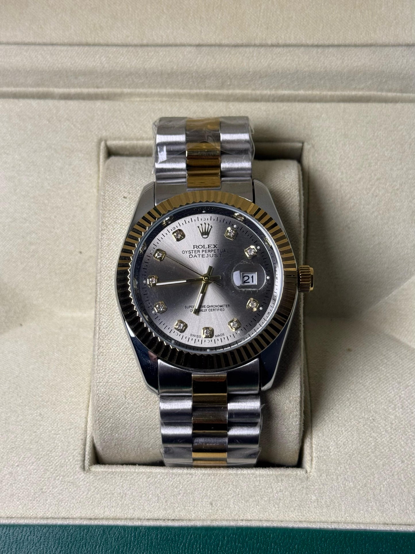 RLX – Two Tone – Stainless Steal