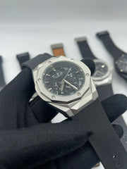 HUB Diamond Cut - Silver Black