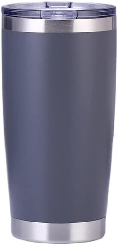 20oz Stainless Steel Vacuum Insulated Tumbler Double Wall Thermos Travel Car Mug Water Coffee Cup for Ice Drink & Hot Beverage