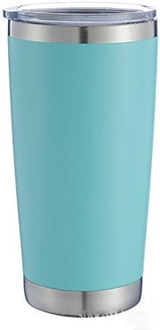 20oz Stainless Steel Vacuum Insulated Tumbler Double Wall Thermos Travel Car Mug Water Coffee Cup for Ice Drink & Hot Beverage