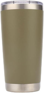 20oz Stainless Steel Vacuum Insulated Tumbler Double Wall Thermos Travel Car Mug Water Coffee Cup for Ice Drink & Hot Beverage