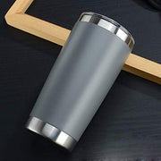 20oz Stainless Steel Vacuum Insulated Tumbler Double Wall Thermos Travel Car Mug Water Coffee Cup for Ice Drink & Hot Beverage