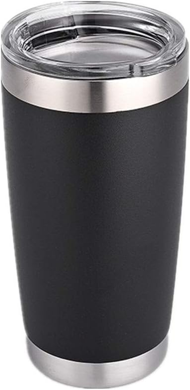 20oz Stainless Steel Vacuum Insulated Tumbler Double Wall Thermos Travel Car Mug Water Coffee Cup for Ice Drink & Hot Beverage