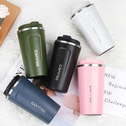 510ML Heat Preservation Coffee Mug Stainless Steel Travel Portable Mug Coffee Milk Cup Vacuum Flasks Thermo Cup