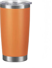20oz Stainless Steel Vacuum Insulated Tumbler Double Wall Thermos Travel Car Mug Water Coffee Cup for Ice Drink & Hot Beverage