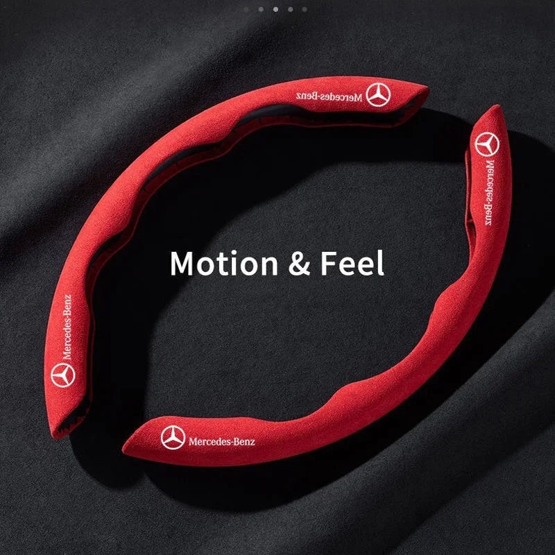 STEERING COVER SUEDE