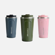 510ML Heat Preservation Coffee Mug Stainless Steel Travel Portable Mug Coffee Milk Cup Vacuum Flasks Thermo Cup