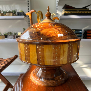 Wooden Hotpot – Bari Tukri – Steel Bowl