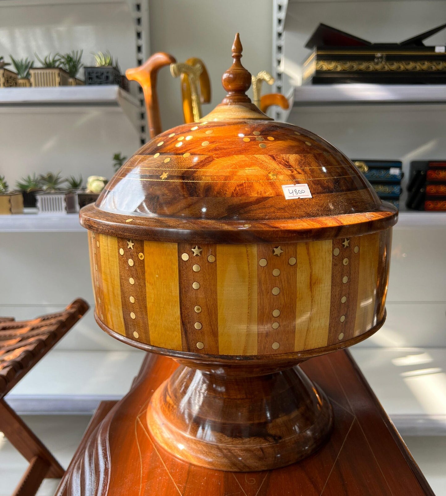 Wooden Hotpot – Bari Tukri – Steel Bowl