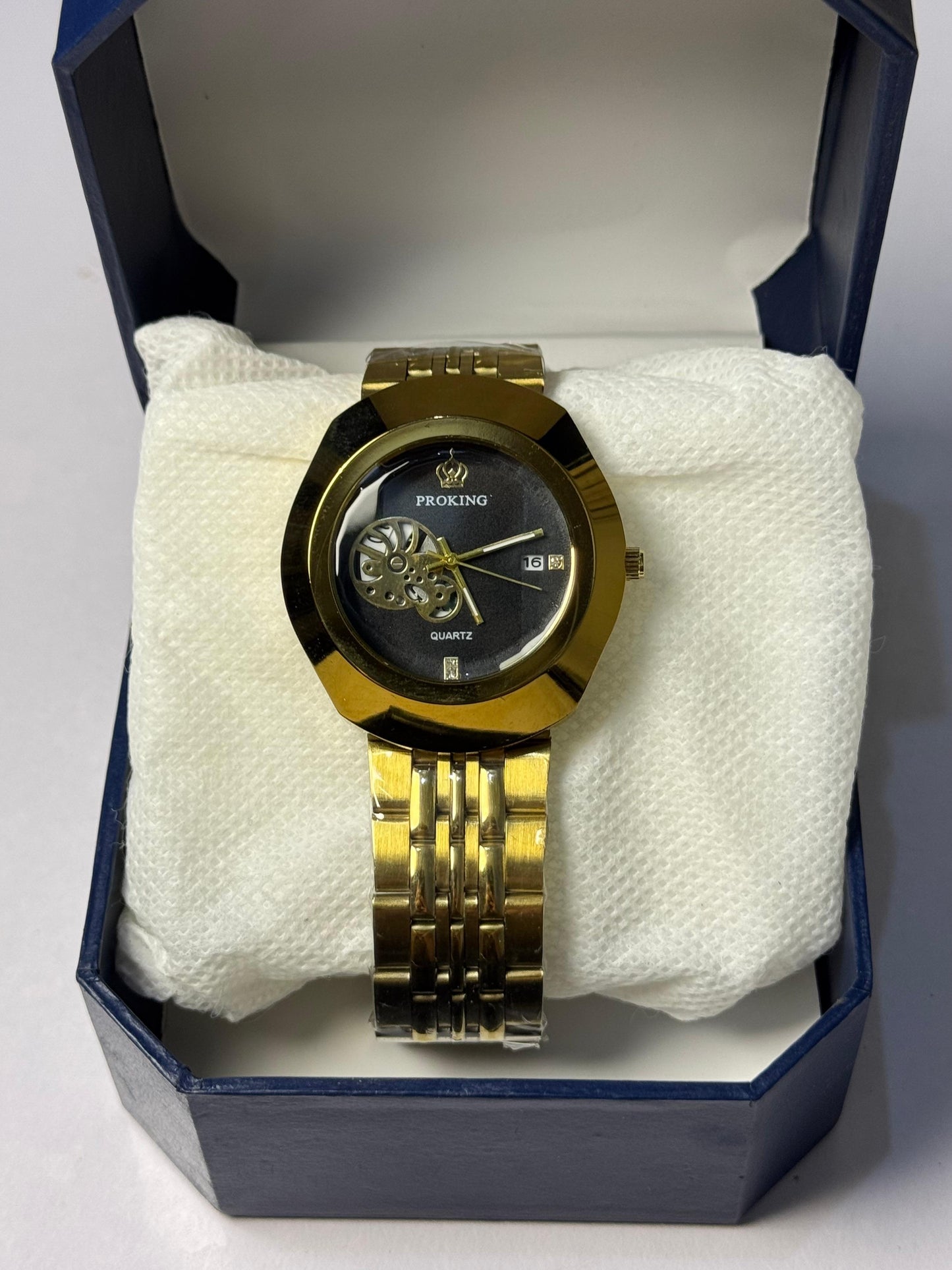 Proking Golden - Black Dial