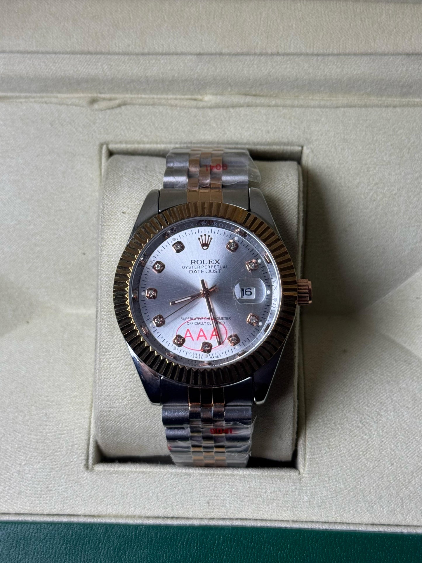 RLX – Two Tone – Stainless Steal