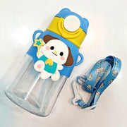 Kids Portable Straw Water Bottle – Leak-Proof  Design for School, Travel & Camping