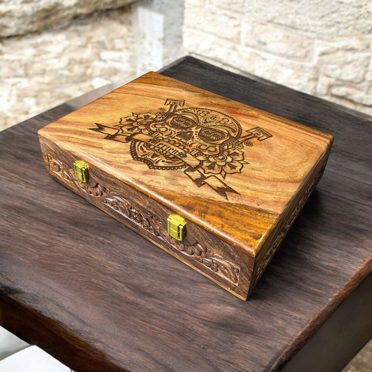 Customized Name or Logo Wooden Watch box
