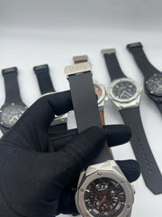 HUB Diamond Cut - Silver Black