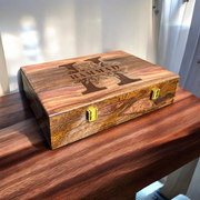 Customized Name or Logo Wooden Watch box