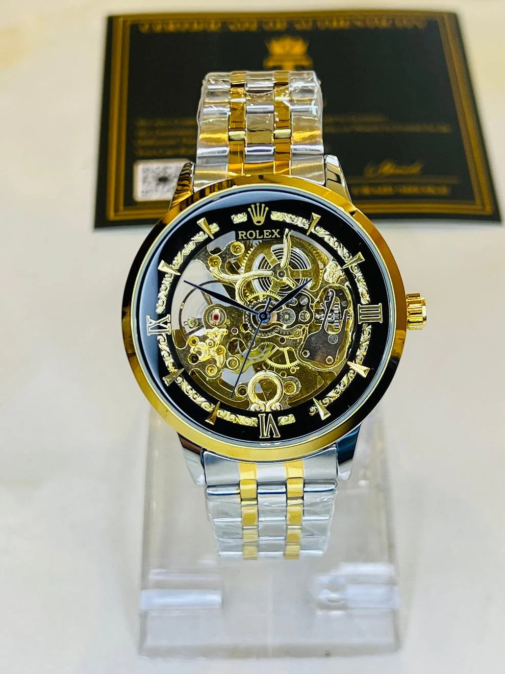 Rlx Skeleton-Automatic-See Through Back